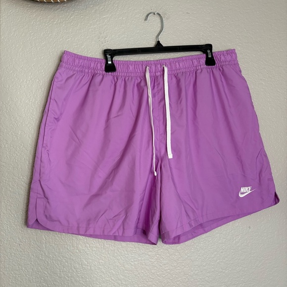 Men's Nike Woven Flow Lined Essential Shorts Rush Fuchsia DM6829-532 sz XXL - Picture 1 of 8
